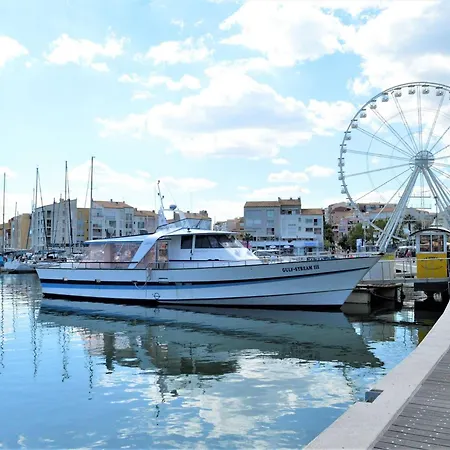 Avec Parking Au Cap D'agde, Vue Port - Fr-1-249-445 Appartement